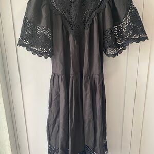 Elegant Black Lace Dress